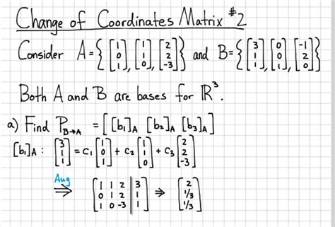 Change of basis. Changing basis of a vector, the… | by Solomon Xie | Linear Algebra Basics | Medium