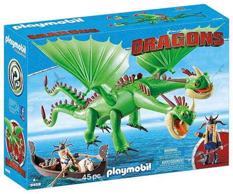 Buy Playmobil How to Train Your Dragon Twins with Barf & Belch, Multi (9458) Online at ...