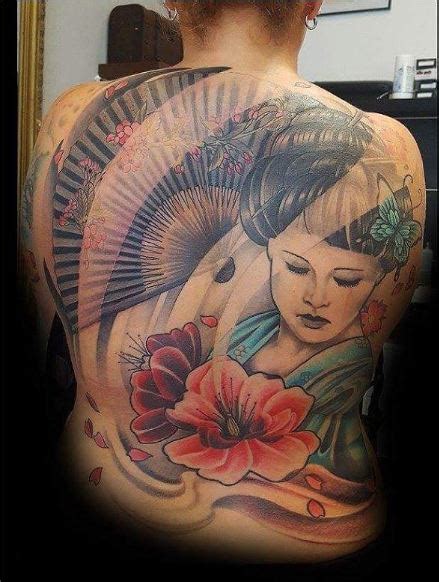 50 Beautiful Japanese Geisha Tattoos Ideas (2018) | TattoosBoyGirl