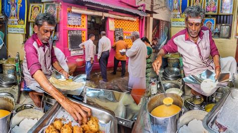 Madurai Most Famous Iyer Tiffin Centre | Brahmana Food | Street Food India - Bombofoods