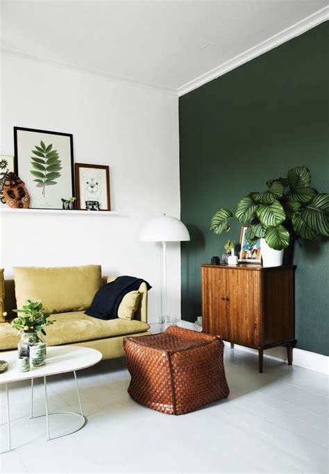 Decorating Ideas For Living Room With Green Walls | Baci Living Room