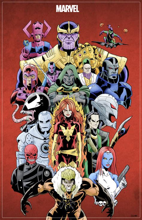 Marvel Villains by SteelhavenStudio on DeviantArt