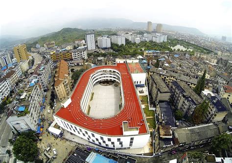 An elementary school in China, designed by LYCS Architecture, features ...