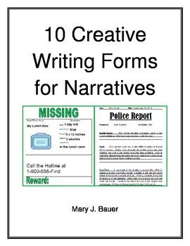 10 Creative Writing Forms for Narrative by Artistry of Education