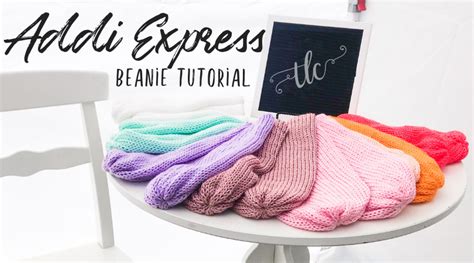 Twist Knit Headband Addi Express Tutorial