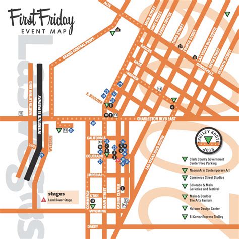 First Friday Celebrates Its Seventh Anniversary In The Downtown Las ...