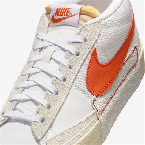 Nike Blazer Low Pro Club White Orange FJ3694-101