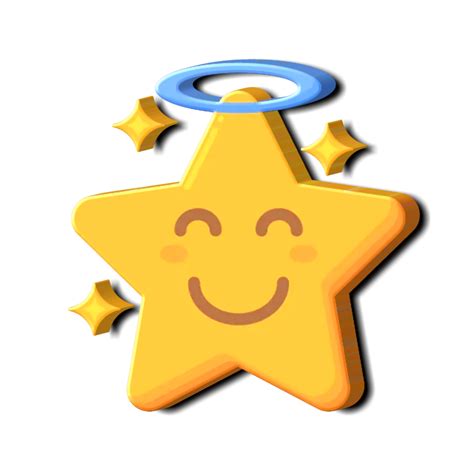 emoji estrela fofa 12959038 PNG