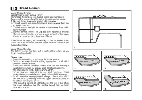 Singer 4411 Sewing Machine Instruction Manual