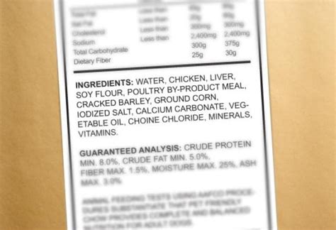 Cat Food Label Lessons: How to Read the Ingredient List | PetMD