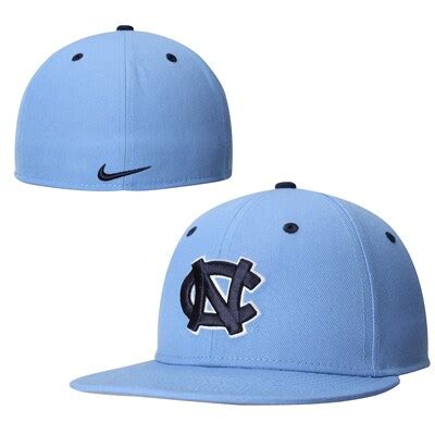 Men's Nike Carolina Blue North Carolina Tar Heels On-Field Fitted Hat ...