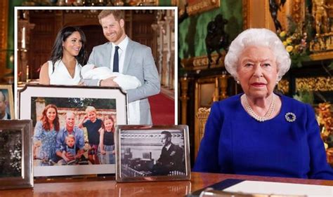 Queen's Christmas speech: Monarch honours Meghan and Harry by ...