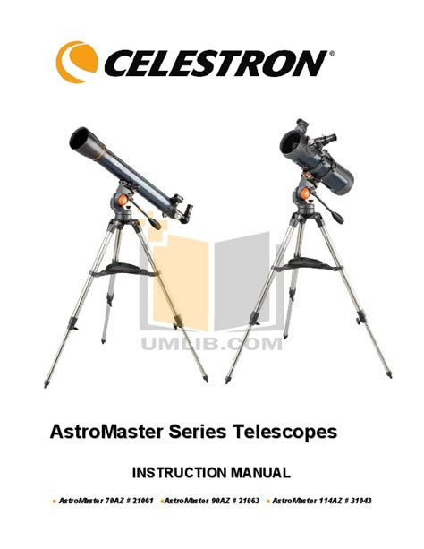 Download free pdf for Celestron C5 Telescope manual