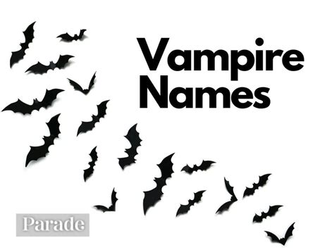 60 Vampire Names: Male & Female Names with Meanings - Parade