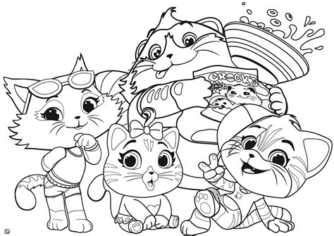 Free 44 Cats coloring pages - YouLoveIt.com