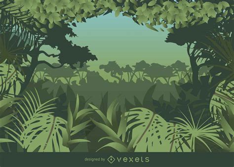 Jungle Vector at GetDrawings | Free download