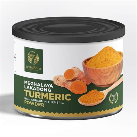 High Curcumin Meghalaya Lakadong Turmeric Powder -150 gm - Best Natural ...