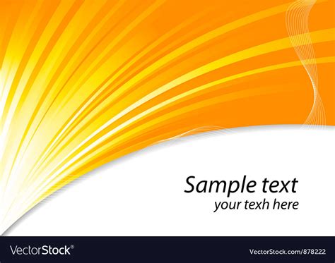 Background in orange color Royalty Free Vector Image