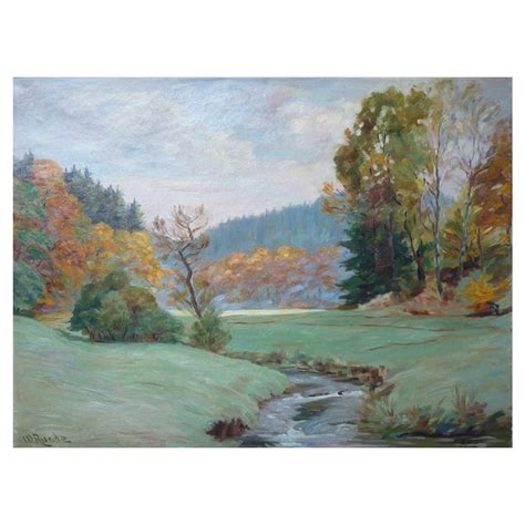 Hilly Landscape Nature Painting Italian Oil on Canvas 1930 For Sale at 1stDibs | hilly landscape ...