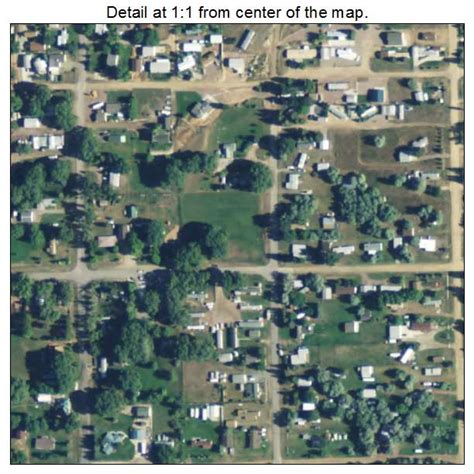 Aerial Photography Map of Manila, UT Utah