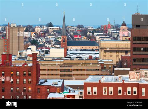 Portland, Maine, USA downtown skyline Stock Photo - Alamy