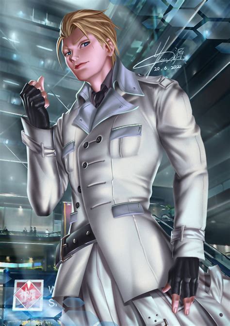 ArtStation - Final Fantasy VII Remake - Rufus Shinra fanart