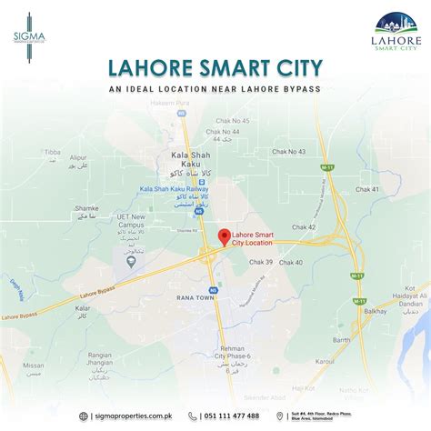 Lahore Smart City | Get the Payment Plan 2023 - Location, NOC