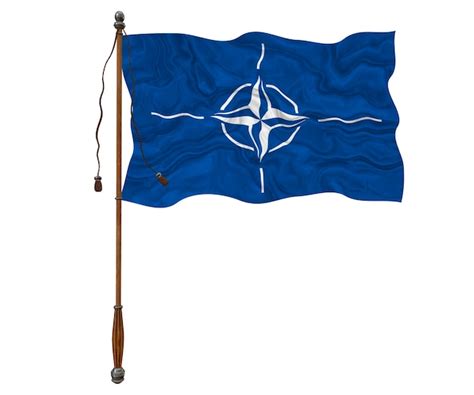 Premium Photo | National flag of nato background with flag of nato