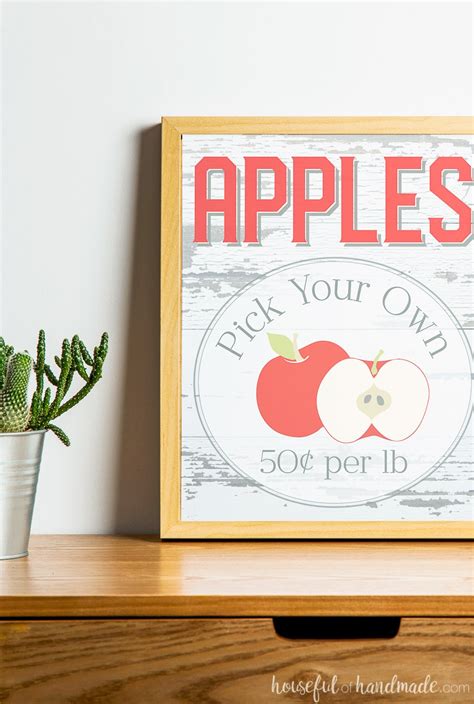 Apple Picking Fall Printable - Houseful of Handmade