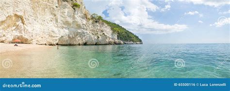 Italian Beaches - Zagare Baia - Vieste - Gargano - Puglia Stock Photo ...