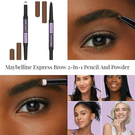 Maybelline Express Brow 2-In-1 Pencil And Powder | Maybelline, Makeup news, Brows