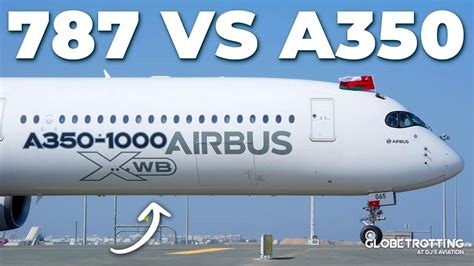 787 vs A350 - What's The Difference? - YouTube