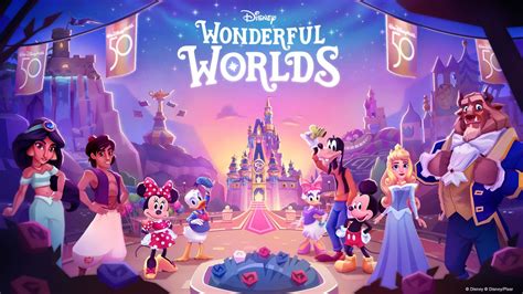 Disney Parks-inspired Mobile Puzzle Game, Disney Wonderful Worlds ...