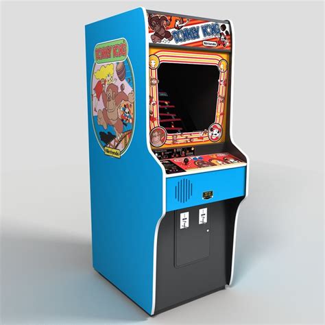 3d model of donkey kong arcade