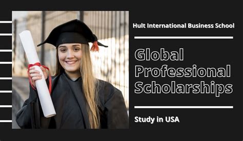 Global Professional Scholarships at Hult International Business School, USA