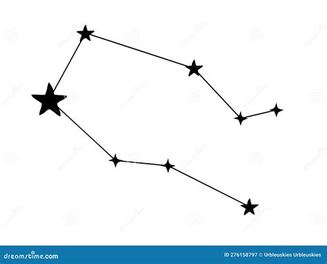 Gemini ? Zodiac Constellation Stock Illustration - Illustration of ...