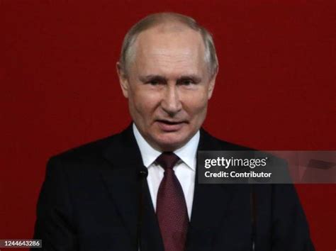 Russian President Vladimir Putin Attends Award Ceremony Photos and Premium High Res Pictures ...