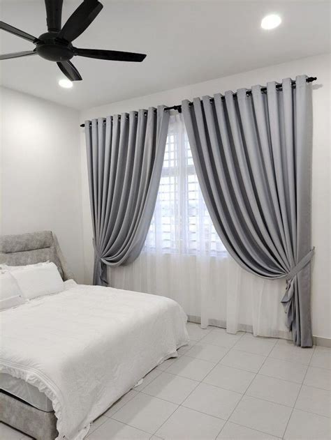 Fabric plain curtain living room curtains – Artofit