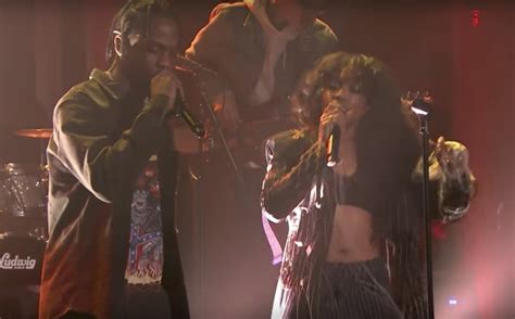 Watch SZA & Travis Scott Perform “Love Galore” Together On The Tonight ...