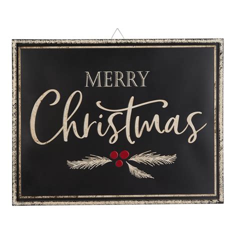 Holiday Time Indoor/Outdoor Decoration Holiday Iron Message Sign - Walmart.com - Walmart.com