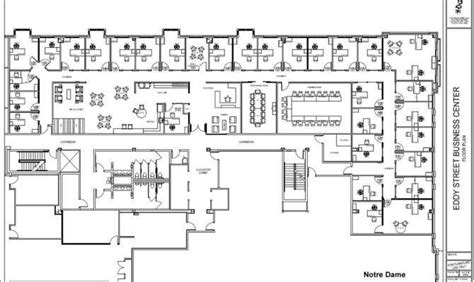 Layout Executive Office Suite Floor Plans - House Plans | #24684 | Floor plans, Hotel project ...