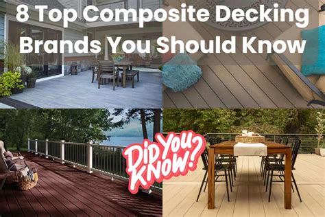 8 Top Composite Decking Brands You Should Know - Building Renewable