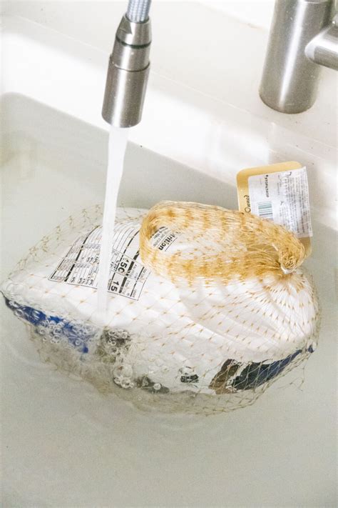 How to Thaw a Turkey in Water - Brooklyn Farm Girl