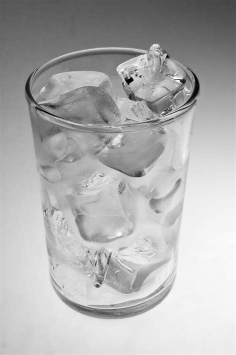 Drinking Glass Filled with Ice Cubes | ClipPix ETC: Educational Photos for Students and Teachers