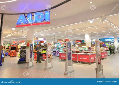 Aldi Supermarket Logo On A Wall Editorial Image | CartoonDealer.com ...