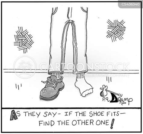 If The Shoe Fits Cartoons and Comics - funny pictures from CartoonStock