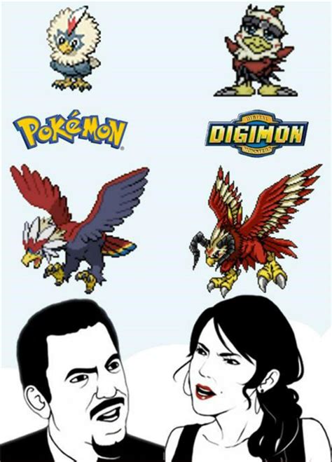 15 Hilarious Digimon Vs Pokemon Memes