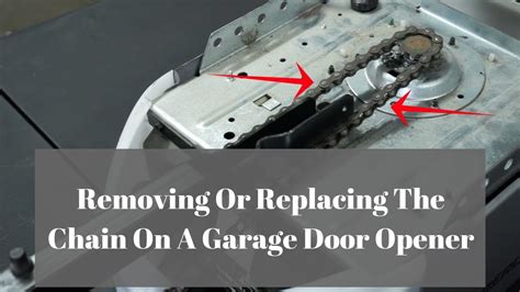 How To Adjust Chain On Stanley Garage Door Opener | Dandk Organizer