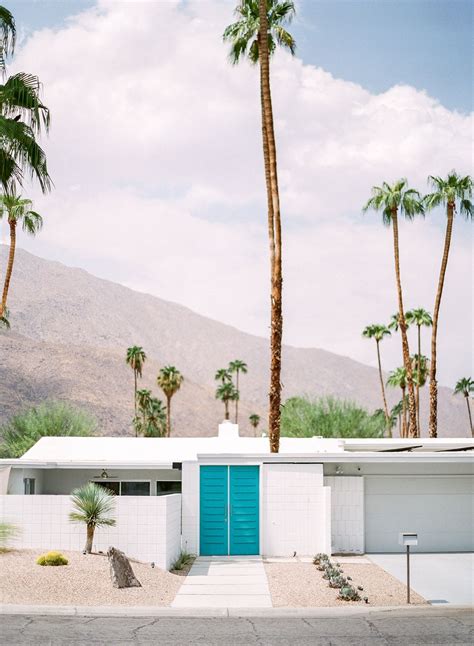 Palm Springs Mid Century Modern Art Print from lesleemitchellart.com ...