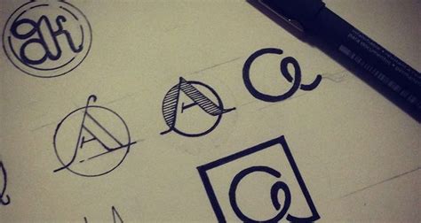 20 Inspiring Examples of Logo Design Sketching | Logo sketches ...